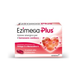 EZIMEGA PLUS INTEGRATORE ALIMENTARE 20 CAPSULE COLESTEROLO E TRIGLICERIDI